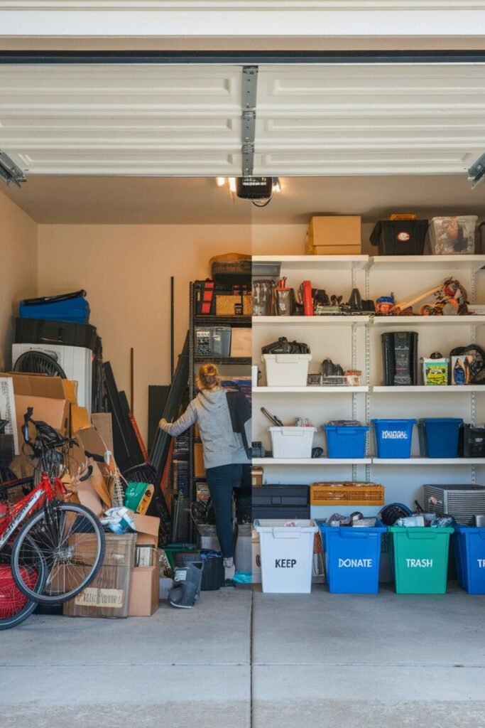 Maximized Multi-Functional Garage Wall Storage