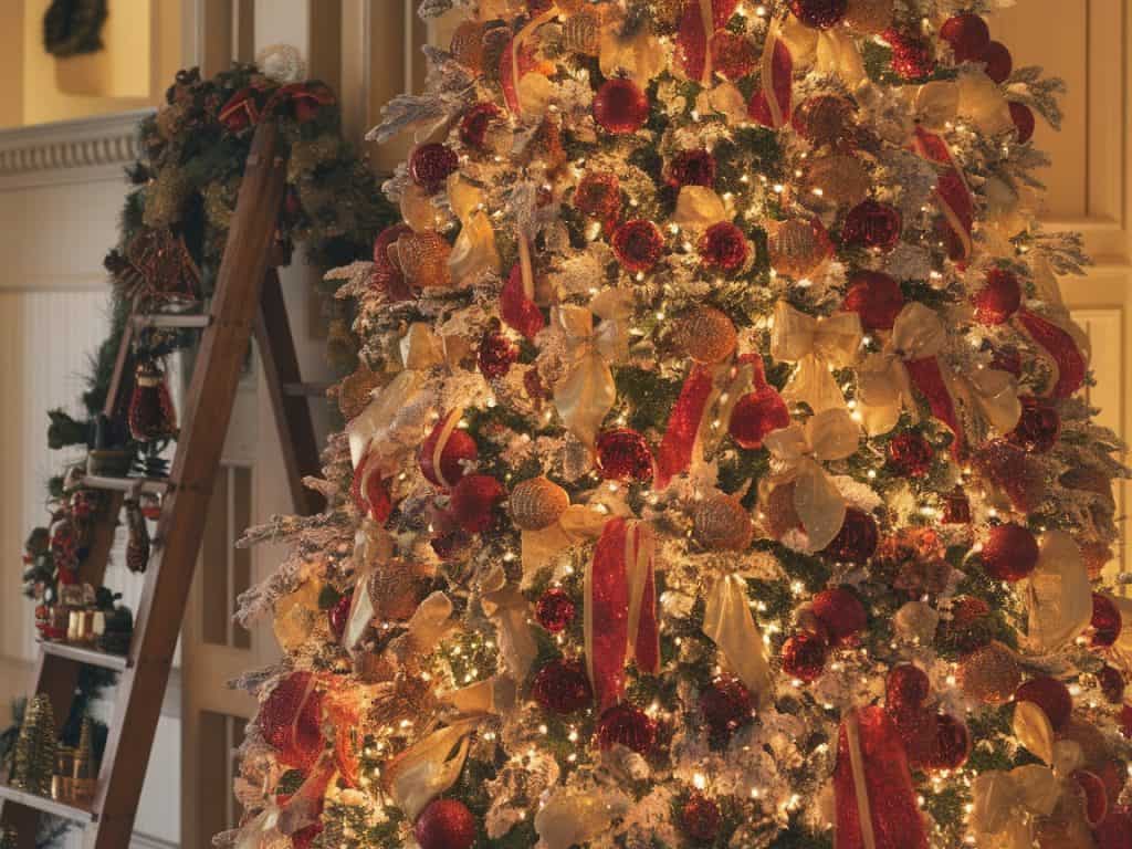Layered Bookshelf Tree