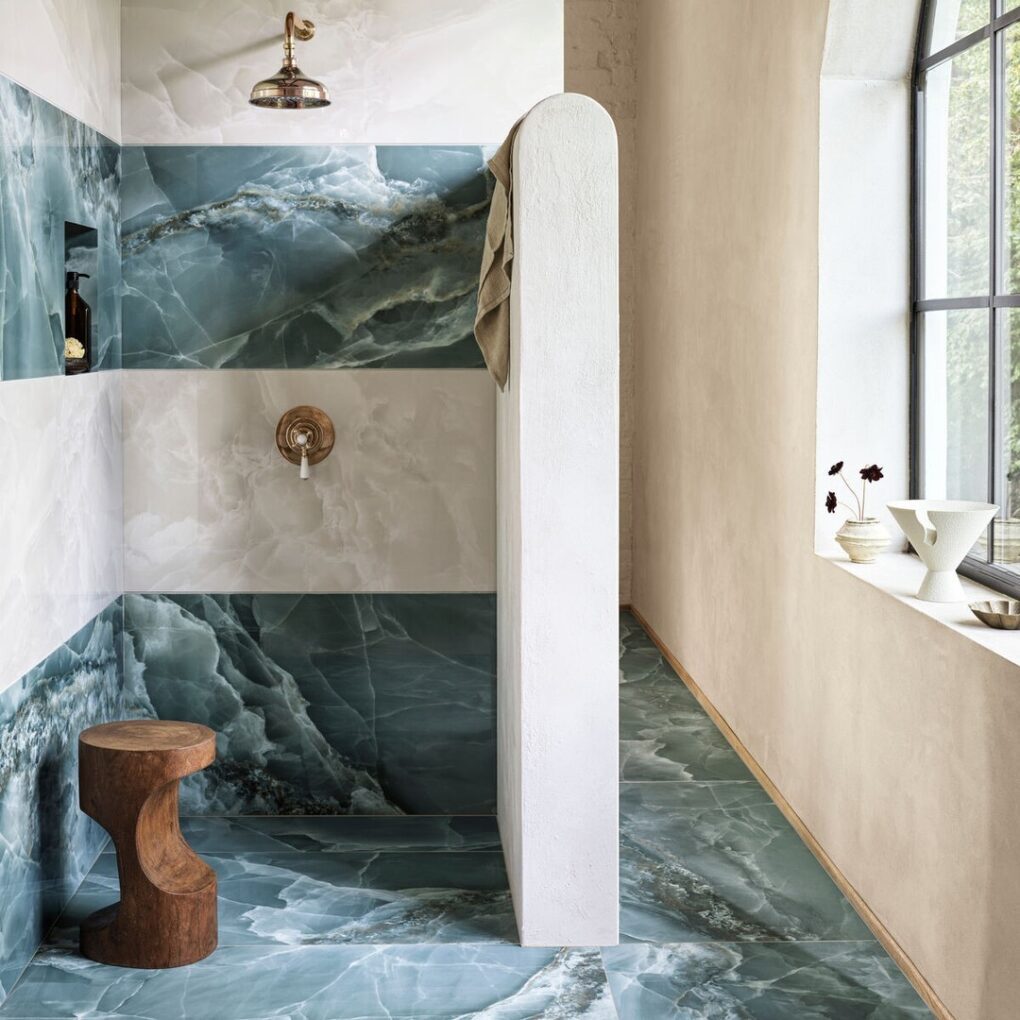 Rustic Charm with Large Slate Tiles