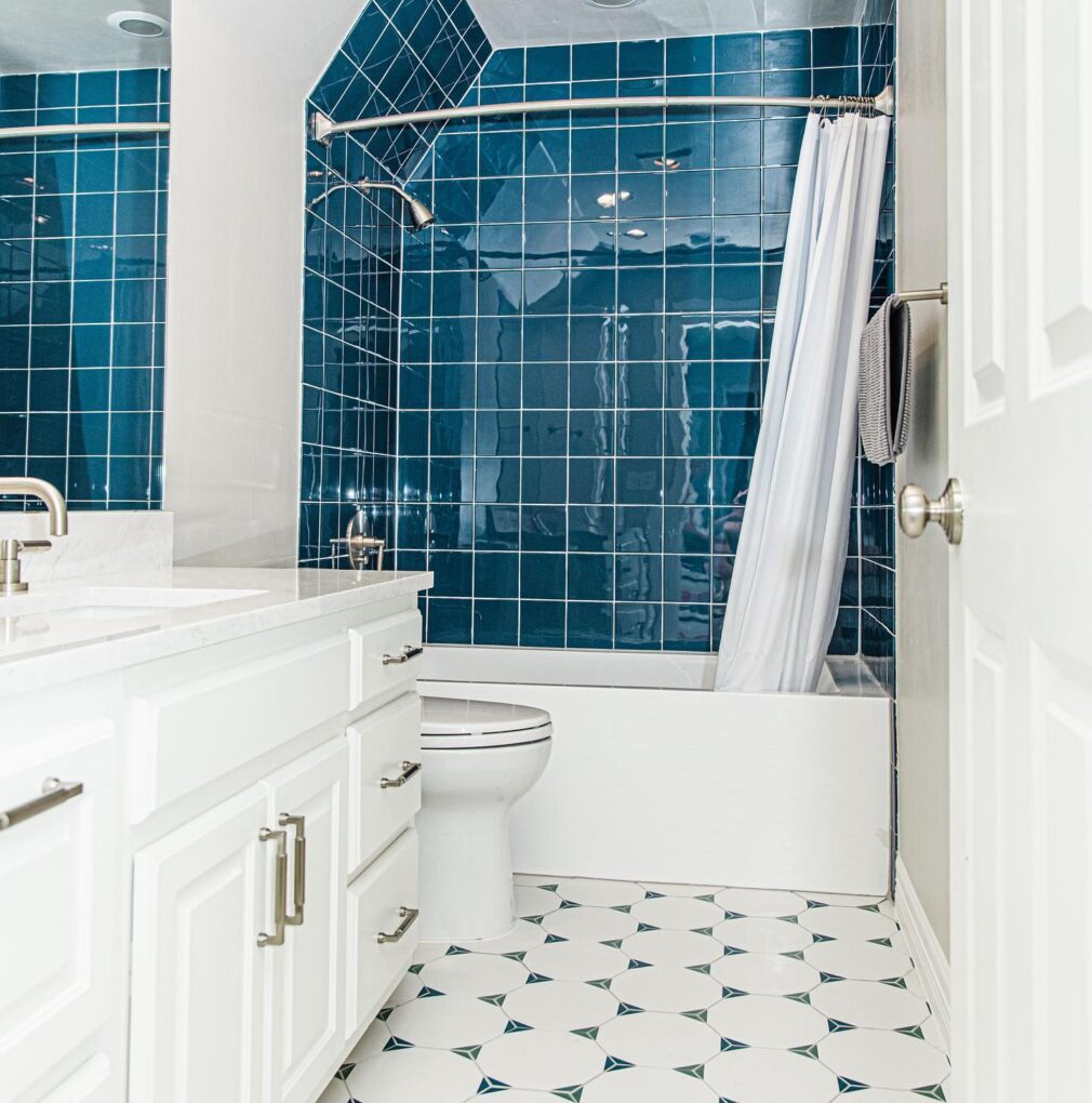 Enchanting Sophistication with Sage Green Tiles