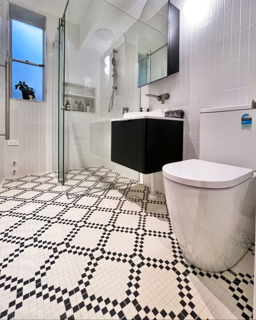 Timeless Sophistication with Chevron Marble Tiles