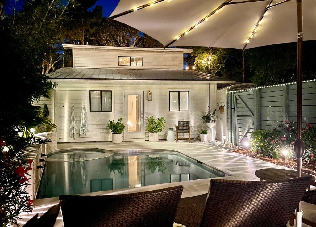 High-Contrast Sophistication with LED Detailing