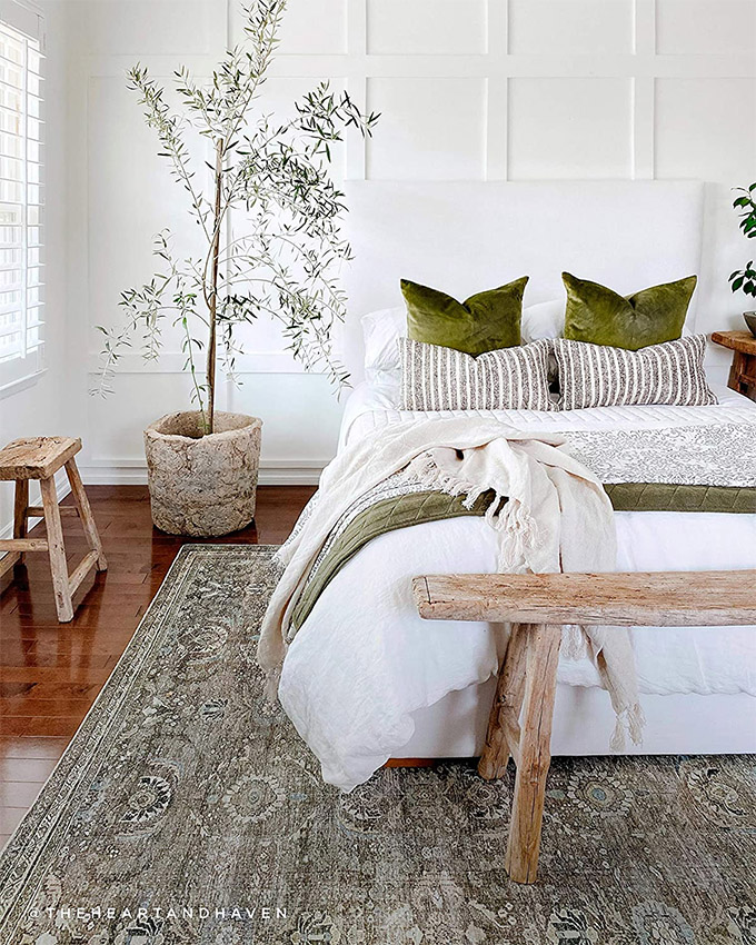 Neutral Rug Accents for Rental-Friendly Updates