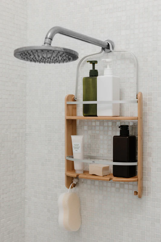 Chic Industrial Charm with Floating Shelves