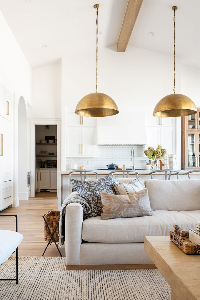 Statement Lighting in a Modern Setting